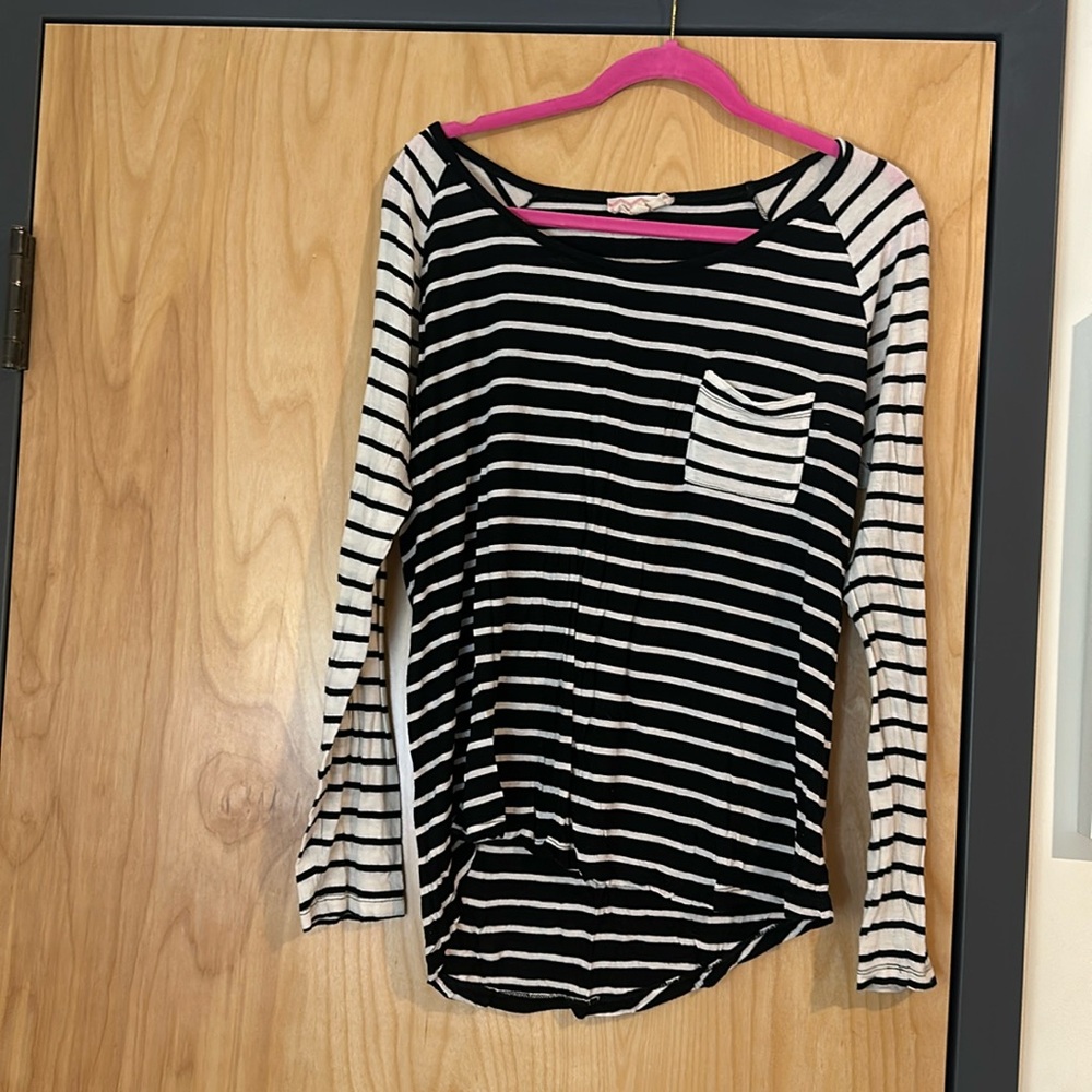 Stripped long sleeve